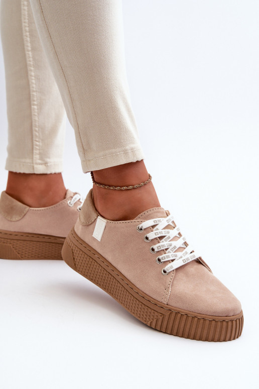 Sapatos de lazer MEMORY FOAM SYSTEM BIG STAR NN276002 bege