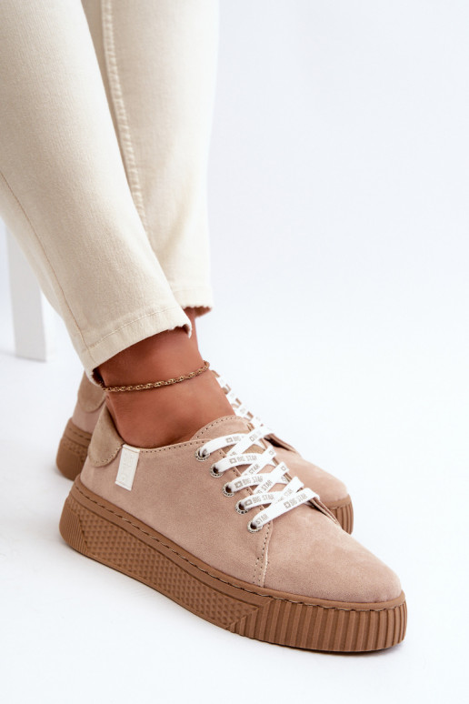 Sapatos de lazer MEMORY FOAM SYSTEM BIG STAR NN276002 bege