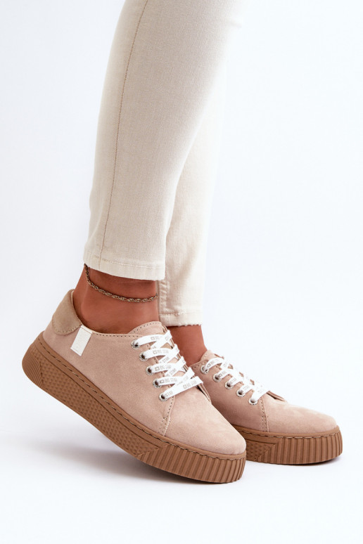 Sapatos de lazer MEMORY FOAM SYSTEM BIG STAR NN276002 bege