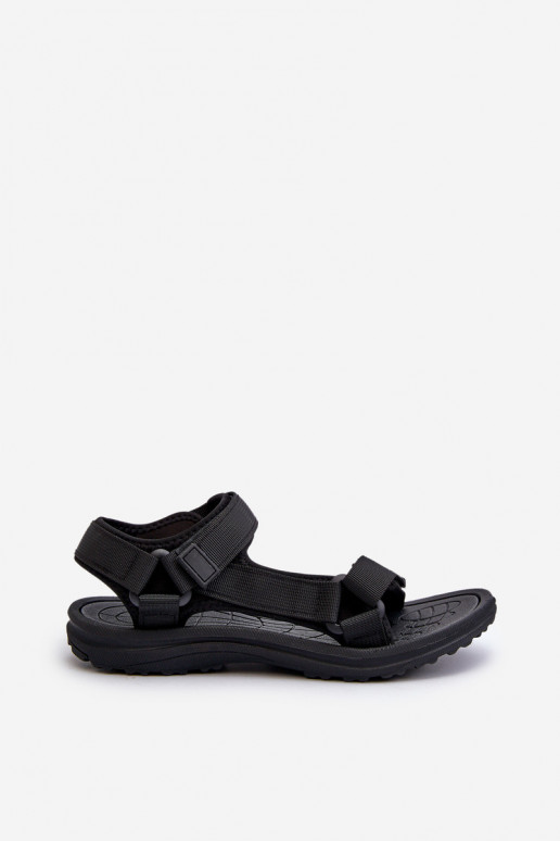 Sandálias femininas estilo esportivo na cor preta Lumeria Sandálias femininas estilo esportivo na cor preta Lumeria