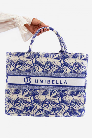 Wzorzysta Bolsa azul escuro Mooch