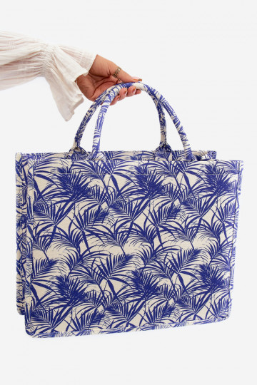 Wzorzysta Bolsa azul escuro Mooch 2