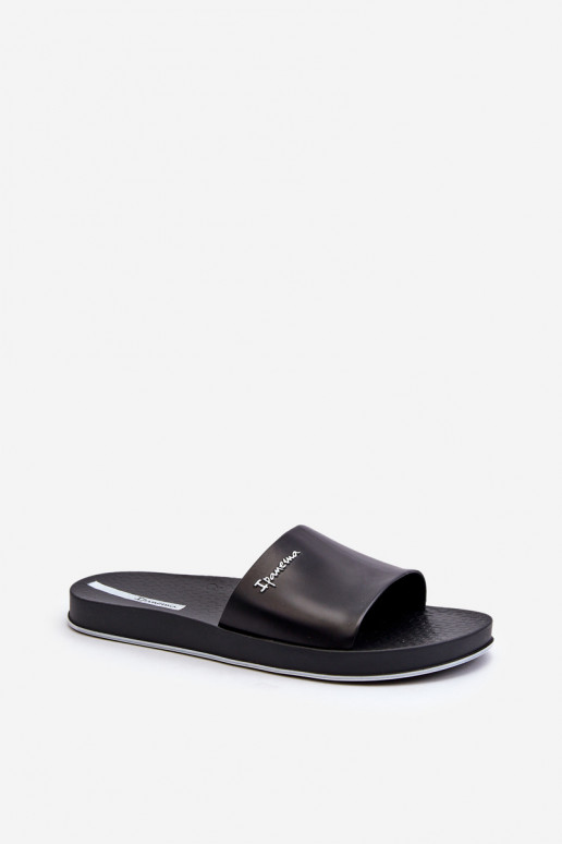 Chinelos de borracha 82832 Ipanema Slide unissex cor preta