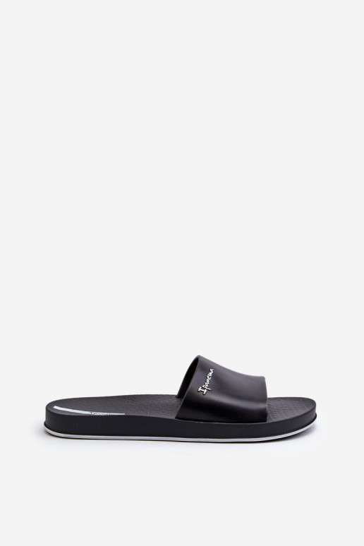Chinelos de borracha 82832 Ipanema Slide unissex cor preta