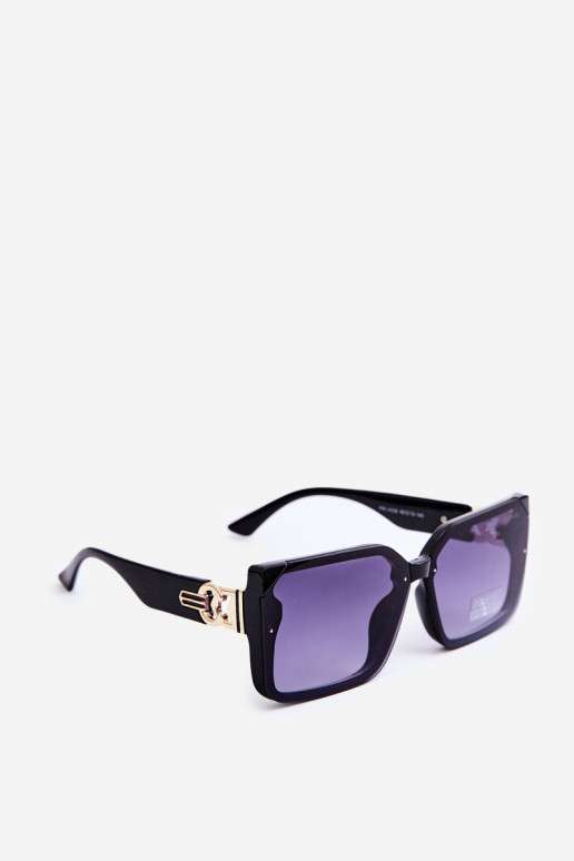 Óculos de sol Kvadratas feminino UV400 preto
