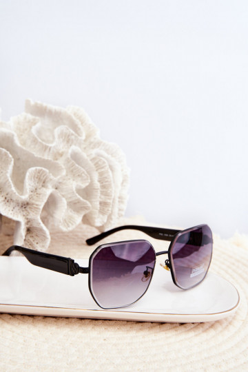 Óculos de sol femininos UV400 pretos