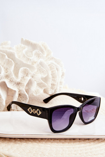 Óculos de sol femininos UV400 pretos