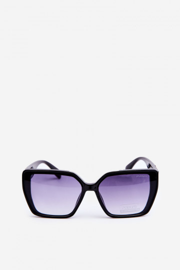 Óculos de sol feminino com fantasia Detalem UV400 preto 2