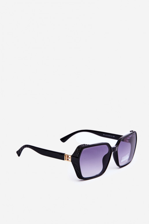 Óculos de sol Cieniowane femininos UV400 pretos