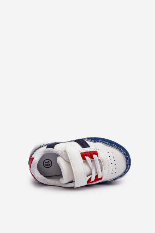 Calçado desportivo infantil do modelo clássico em material Denim Marlin.