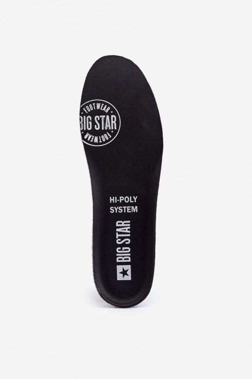 Palmilhas Do Butów BIG STAR HI-POLY SYSTEM 2 pares preto