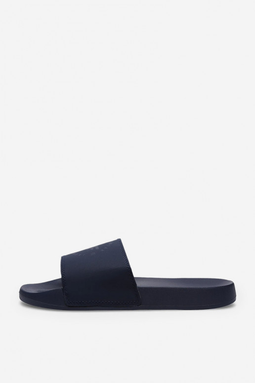 Chinelos masculinos 4FMM00FFLIM046-30S azul escuro