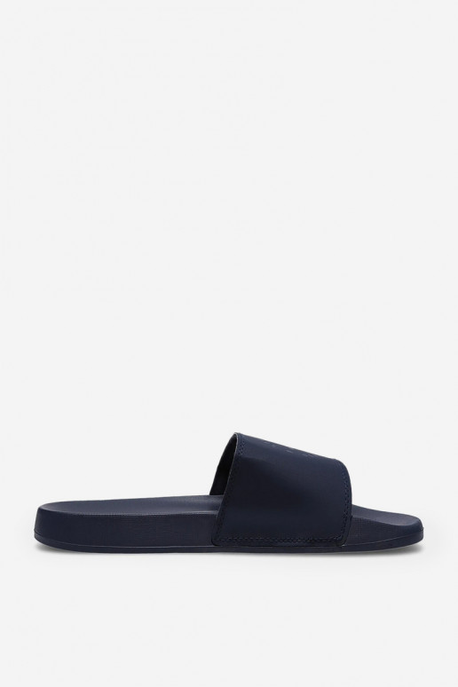 Chinelos masculinos 4FMM00FFLIM046-30S azul escuro