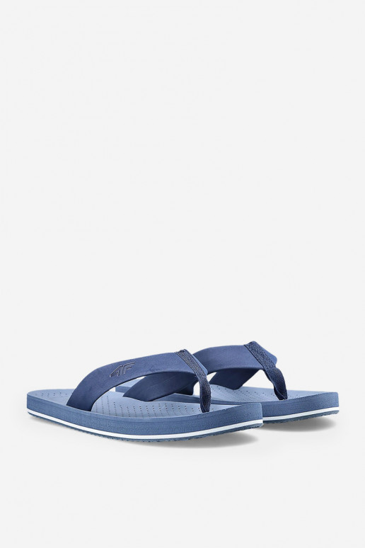 Chinelos masculinos 4FRMM00FFLIM139-30S azul escuro
