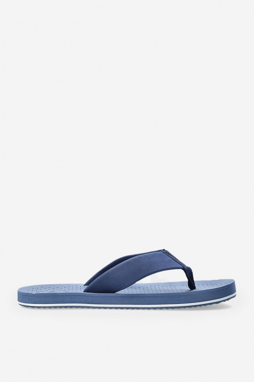 Chinelos masculinos 4FRMM00FFLIM139-30S azul escuro