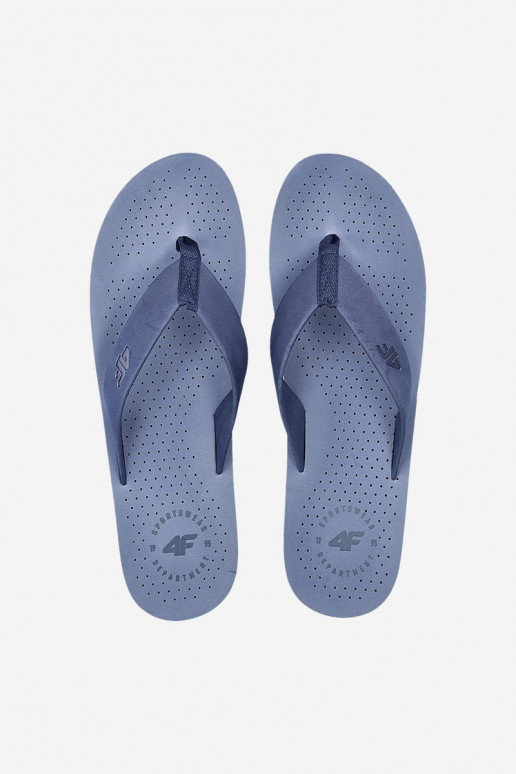 Chinelos masculinos 4FRMM00FFLIM139-30S azul escuro