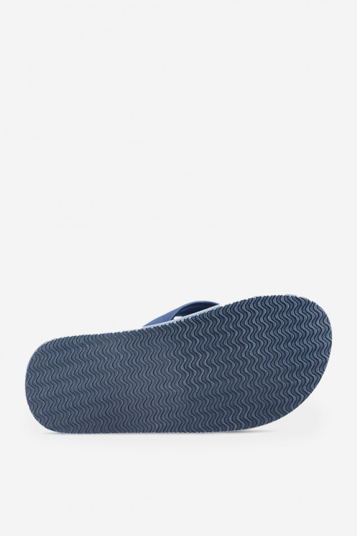 Chinelos masculinos 4FRMM00FFLIM139-30S azul escuro