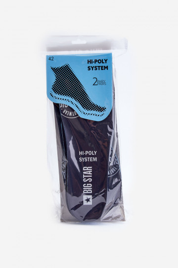 Palmilhas Do Butów BIG STAR HI-POLY SYSTEM 2 pares azul escuro 2