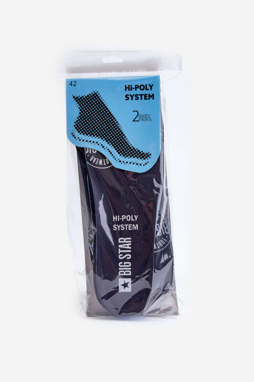 Palmilhas Do Butów BIG STAR HI-POLY SYSTEM 2 pares azul escuro