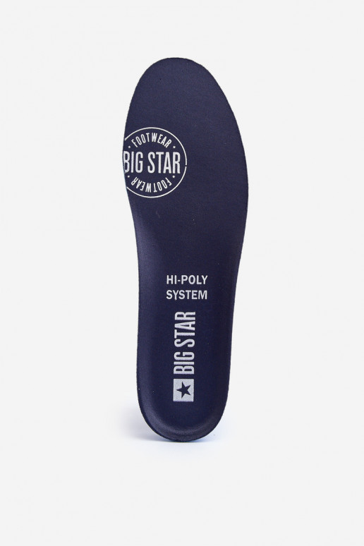 Palmilhas Do Butów BIG STAR HI-POLY SYSTEM 2 pares azul escuro