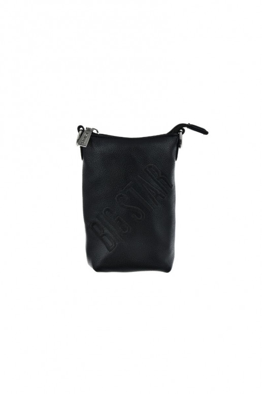 Bolsa pequena Big Star em couro ecológico NN574079 preta