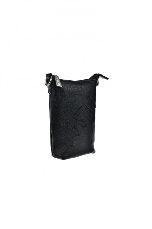 Bolsa pequena Big Star em couro ecológico NN574079 preta