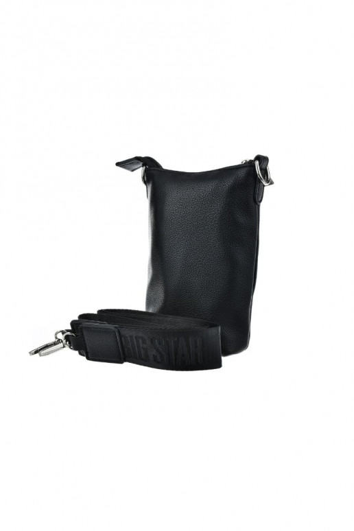 Bolsa pequena Big Star em couro ecológico NN574079 preta