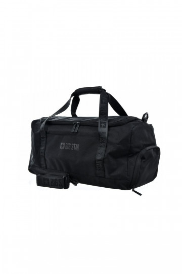 Bolsa estilo esportivo Big Star NN574193 preta 2