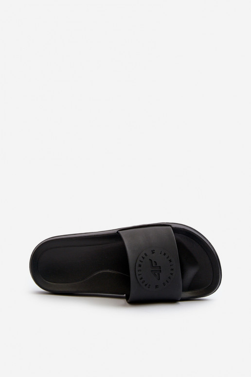 Chinelos femininos 4FMM00FFLIF045-20S pretos