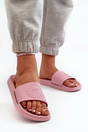 Chinelos femininos 4FMM00FFLIF045-56S rosa