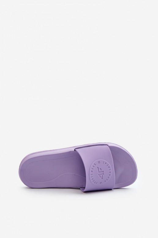 Chinelos femininos 4FMM00FFLIF045-52S cor roxa Chinelos femininos 4FMM00FFLIF045-52S cor roxa