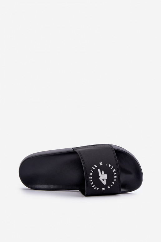 Chinelos femininos 4FMM00FFLIF044A-20S pretos