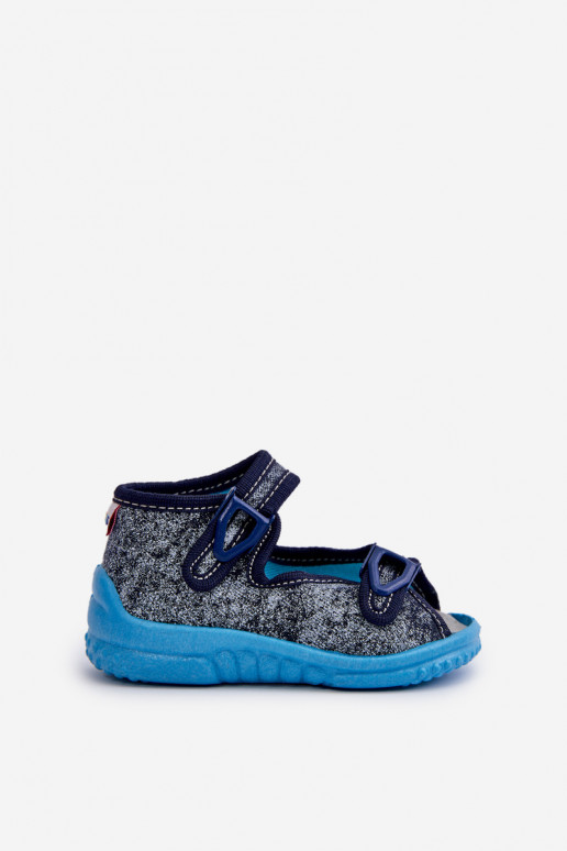 Chinelos sandálias infantis NEL 310-19 GOKIDS cor cinza Chinelos sandálias infantis NEL 310-19 GOKIDS cor cinza