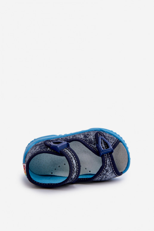 Chinelos sandálias infantis NEL 310-19 GOKIDS cor cinza Chinelos sandálias infantis NEL 310-19 GOKIDS cor cinza