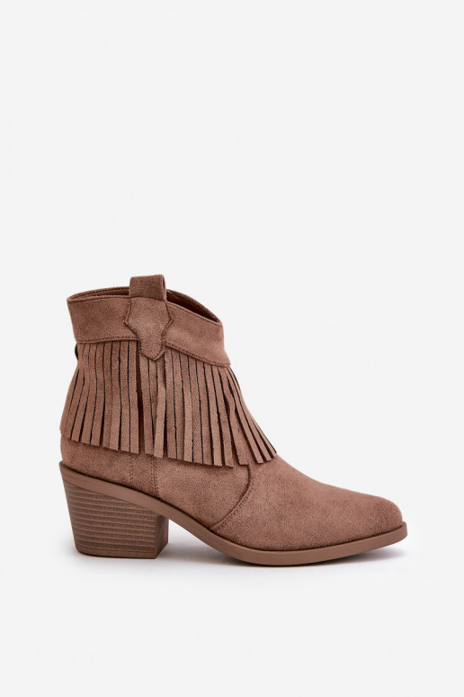 botas estilo coParaboy Feminino Casal o castelo de camurça ecológicaoParae cor marrom S.Barski HY42-127 botas estilo coParaboy Feminino Casal o castelo de camurça ecológicaoParae cor marrom S.Barski HY42-127
