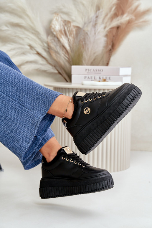 À modalo de tênis tênis Feminino aquecimento com solas maciças da moda cor preta Ardiela À modalo de tênis tênis Feminino aquecimento com solas maciças da moda cor preta Ardiela