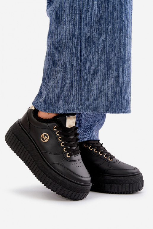 À modalo de tênis tênis Feminino aquecimento com solas maciças da moda cor preta Ardiela À modalo de tênis tênis Feminino aquecimento com solas maciças da moda cor preta Ardiela