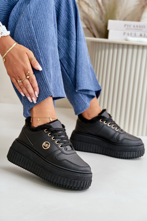 À modalo de tênis tênis Feminino aquecimento com solas maciças da moda cor preta Verissha À modalo de tênis tênis Feminino aquecimento com solas maciças da moda cor preta Verissha