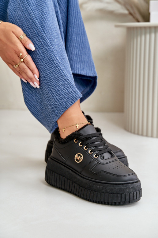 À modalo de tênis tênis Feminino aquecimento com solas maciças da moda cor preta Verissha À modalo de tênis tênis Feminino aquecimento com solas maciças da moda cor preta Verissha