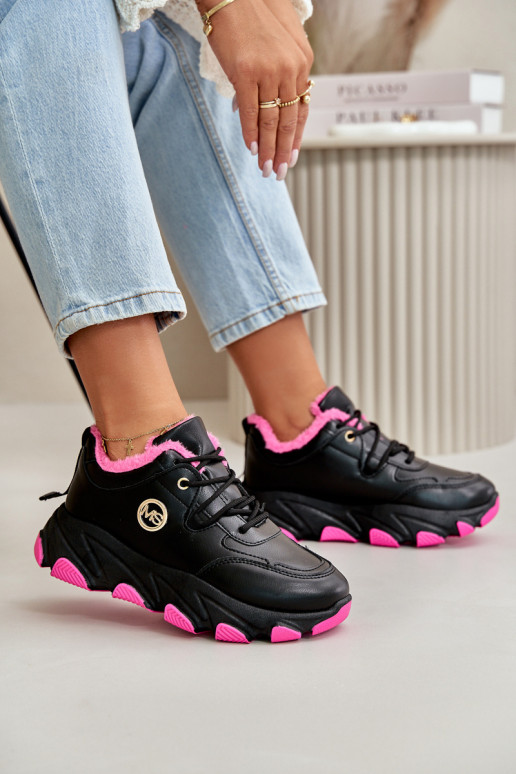 aquecimento tênis Feminino com atacadores com uma plataforma cor preta Bialoa aquecimento tênis Feminino com atacadores com uma plataforma cor preta Bialoa