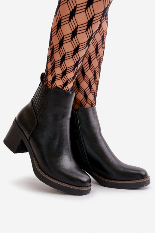 aquecimento Botas femininas Eko Pele cor preta Irittes