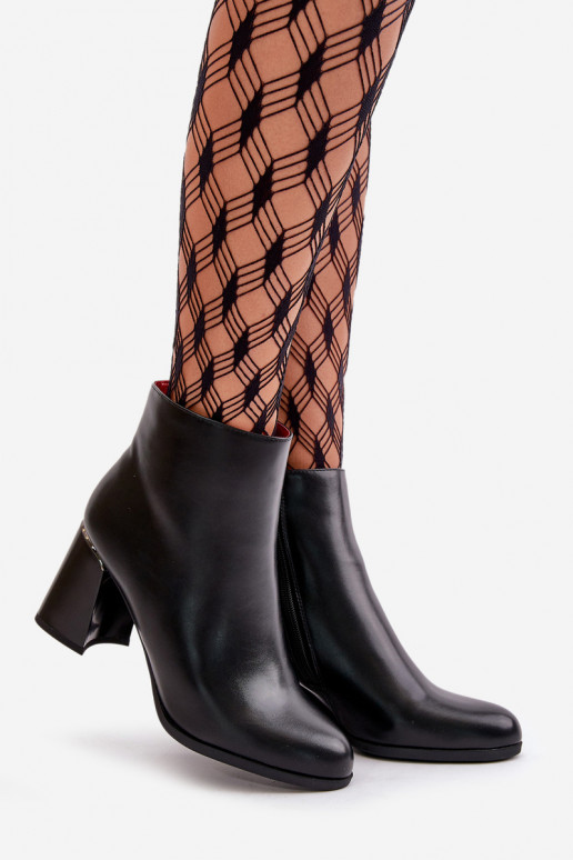 Suavemente Botas femininas Z de camurça ecológicau aquecimento cor preta Milisea