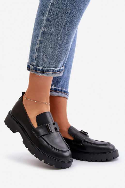 mocassins femininos Eko Pele Vinceza 62187 cor preta