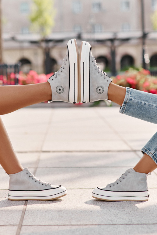 aquecimento Sapatos de lazer com uma plataforma Eko Pele Big Star OO274069 cor azul aquecimento Sapatos de lazer com uma plataforma Eko Pele Big Star OO274069 cor azul