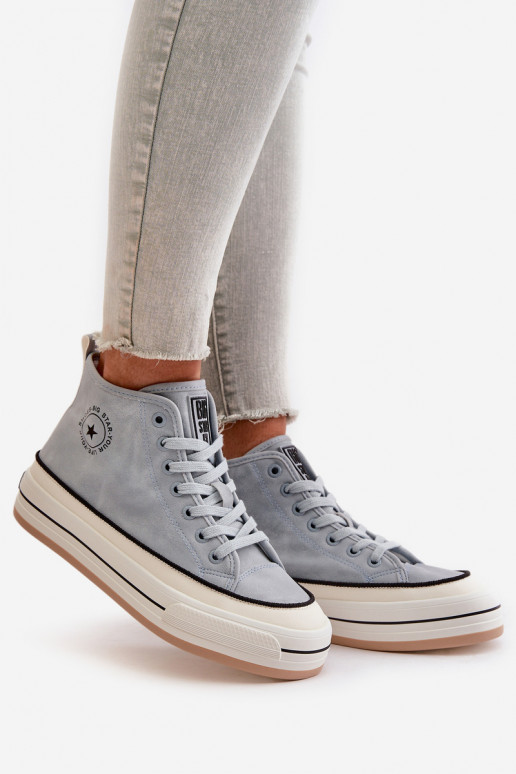 aquecimento Sapatos de lazer com uma plataforma Eko Pele Big Star OO274069 cor azul aquecimento Sapatos de lazer com uma plataforma Eko Pele Big Star OO274069 cor azul