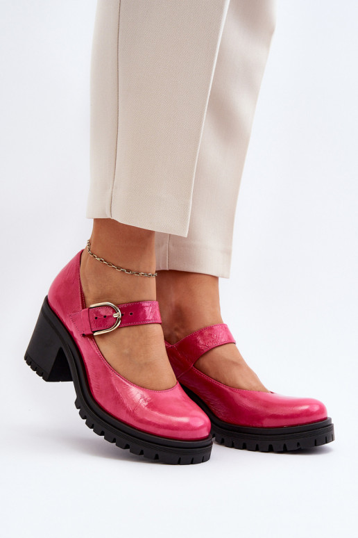 Sapatos lacados cor rosa Zazoo Sapatos lacados cor rosa Zazoo