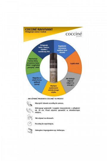 Coccine Ravvivant Spray regenerador para camurça e nobuck 2