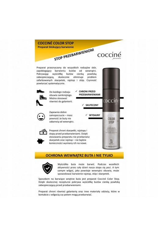 Coccine Spray protetor de cor para calçados