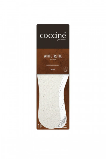 Palmilhas Coccine EMhite Frotte pano turco de algodão em espuma de látex 34-41