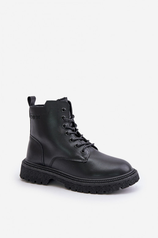 aquecimento Botins de trabalho Feminino OO274A126 cor preta